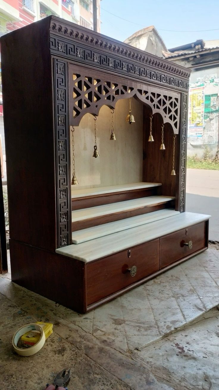 Pooja Room interior design Bangalore project 1