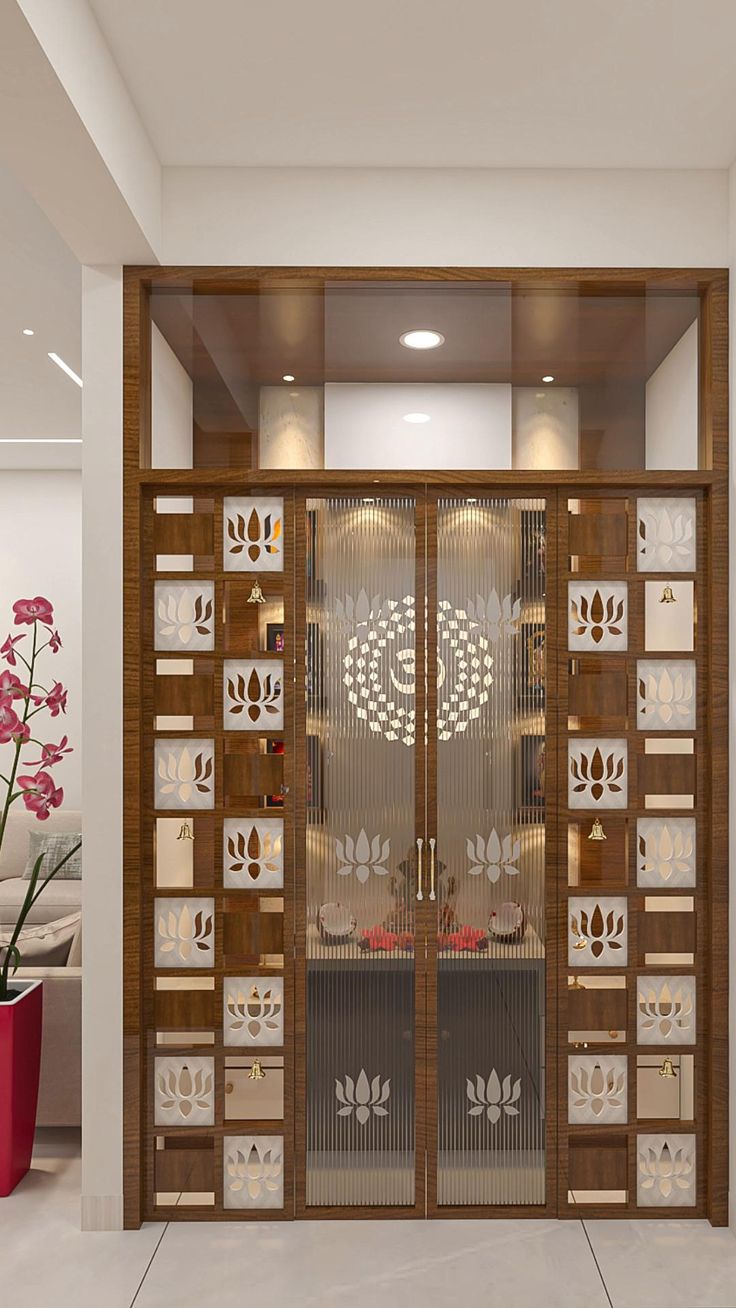 Pooja Room interior design Bangalore project 7